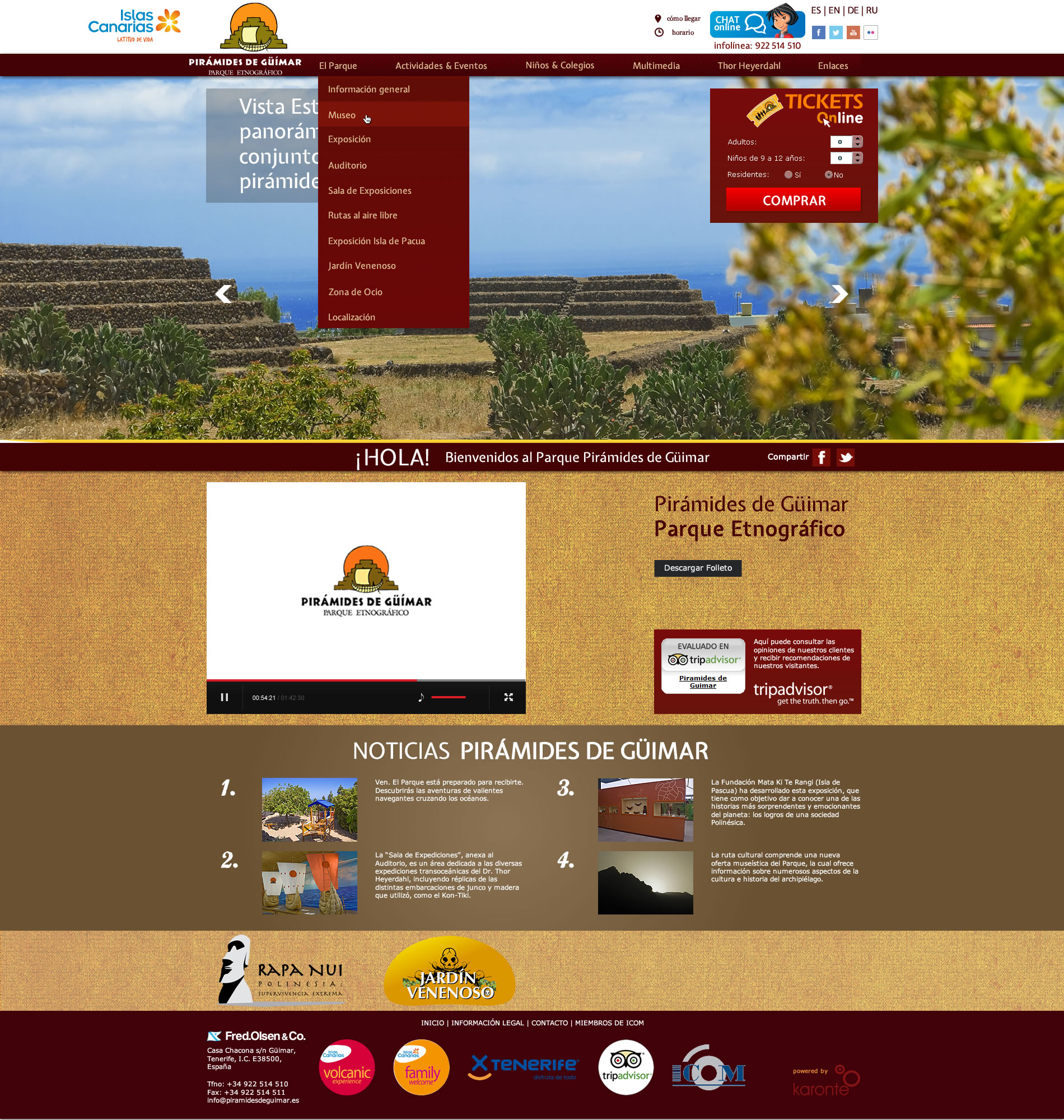 Parque Pirámides de Güimar